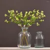 Fleurs décoratives 6 pièces plantes artificielles marguerite étoile Bouquet fausse plante petit céleri Floral pour mariage maison bureau décoration