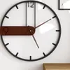 Väggklockor modern digital klocka nixie minimalistisk industriell lyxig tyst rörelse horloge mural vardagsrum
