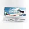 Aircraft Modle Jason Tutu 46cm Förenade Arabemiraten Airbus A380 Aircraft Airplane Model 1/160 Skala Diecast Harts Light and Wheel Plane Gift 230803