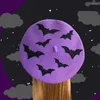 Berets Women Halloween Funny Beret Cute Bat Embroidery Painter Hat Lady Sunscreen All-Matching Party Dress Up