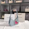 Hobo Sacs 2023 Nouveau Diamant Ensemble Amour Sac À Bandoulière Crescent Caeislkciel Niche Denim Aisselle pour Femmes 230804