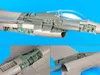 航空機Modle 1/48 Die Cast Resin Model Assembly Kit Aircraft Model Model Conversion Parts F-16 C変換キット230803