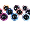 Bonecas 20pcs 9mm a 35mm artesanato olhos fashion super 3D glitter brinquedo boneca de segurança pupila com opção de cor de lavagem T10 230803
