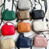 حقيبة مصممة للرجال والنساء الأزياء الكاميرا المحمولة حقيبة صلبة بلون جلدي كيس الكتف