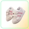 Chaussures filles garçons chaussures de Sport anti-dérapant fond souple enfants bébé Sneaker décontracté baskets plates chaussures blanches taille 3865037