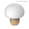 Lamps Shades Cute Mini Led Mushroom Lamp Light Magnetic Usb Night Lights PressSensor Atmosphere Lamp Soft Baby Child Sleeping Bedside Lamp 10002 Z230805