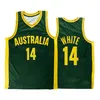 2023 FIBA Australia World Cup Basketball Jersey 11 Nick KAY 25 Rhys Anthony VAGUE 7 Joe Ingles 25 Simmons 6 Andrew Bogut 12 Todd BLANCHFIELD