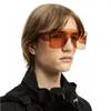 Sunglasses Designer one-piece sunglasses, box goggles, net red INS, the same all-in-one mirror, LW sunglasses CYH2