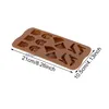 Baking Moulds 14 Cavity Fashion Shoes Bag Fan Shaped Food Grade Sile Chocolate Mold Jelly Candy Cake Mod Drop Delivery Home Garden Kit Dhj7O