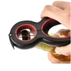 Openers 6 In 1 Mtifuction Can Beer Bottle Opener Jar Gripper Lid Twist Off Wine Claw Drop Delivery Home Garden Kitchen Dining Bar Dhje6