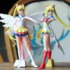 Personaggio Anime Action Figure Figurine Bambole Modello Minute Maid Guerriero Mizuho Ice Moon Hare Ornamento di bellezza binario Adatto per Collezione di fan Borse del opp 23 cm UPS Miglior qu