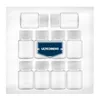 Opslagflessen 10 stuks Organizer Plastic Vloeistoffen Doorzichtige containers Lege kleine deksels Reizen