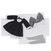 Puppen DBS Blyth Puppe Icy Licca Kellnerin Anzug schwarzes Kleid mit Leggings Schürze Lolita nur Kleidung keine Puppe 230804