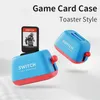 Estuche para tarjeta de juego Switch para Nintendo Switch Lite/soporte de almacenamiento para tostadora OLED, estuche protector creativo portátil bonito