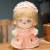 Dockor Kawaii Idol Doll med kläder Anime Plush Star Dolls Stuffed Anpassning Figur Toys Cotton Baby Doll Fans Collection Gift 230804