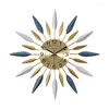 Wall Clocks Aesthetic Luxury Watch Bedrooms Simple Bathroom Nordic Fashion Design Clock Kitchen Saat Living Room Decoration