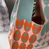 Сумки для покупок вязаные сумки ручной работы женщин мини -узловой запясть