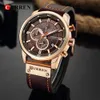 Relógios de pulso CURREN Fashion Date Quartz Men Watchs Top Brand Luxury Male Clock Chronograph Sport Mens Relógio de Pulso Hodinky Relogio Masculino 230804
