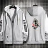 Mens Jackets Animation Game Honkai Impact 3 Herrscher av mening Casual Regelbunden fjäder och höst Cardigan Zip Hooded Jacket Coat 230804