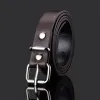 シンプルなデザインキッズフェイクレザーベルトPlsin Color Color Children Backle belt boys strap高品質954 v2zz