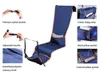 Hamak regulowany hamak footy z nadmuchiwaną poduszką siedzącą samoloty pociągi autobusy krzesło huśtawka na zewnątrz krzesło podróżne krzesło hamak 230804