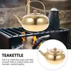 Dinnerware Sets 1L 304 Stainless Steel Teapot With Infuser Drink Strainers Stovetop Safe For Loose Leaf Blooming Tea Kitchen