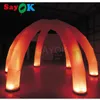 Hot selling cheap inflatable arch tents with LED lights/inflatable spider tents/inflatable arch tents for parties bars and events