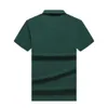 Designer Tshirt Mens Basic Business Polo T Shirt Moda Francia Marca Uomo S T-shirt Polo ricamate Bracciali Lettera Badge Polo352