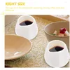 Dinnerware Sets Ceramic Milk Cup Kitchen Supplies Household Cups Practical Sauce Honey Pepper Containers Espresso S Glass Coffee