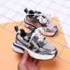 Designer Triple S Kids Sneakers Triple Zwart Wit Glitter Mode Plate-forme Casual Schoenen Vintage Luxe Trainers Infrarood Jongen Meisjes Jeugd