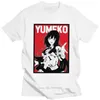 Mannen T Shirts Grappige Kakegurui Tshirt Mannen Ronde Hals Korte Mouwen Yumeko Jabami Gedrukt T-shirt Harajuku Katoen Anime Fan tee Shirt Gift