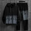 Herren-Trainingsanzüge, Sportanzüge, Kapuzenpullover, Hosen, 2-teilige passende Sets, Designer-Kleidung für Herren, Kleidung, Trainingsanzug mit Rundhalsausschnitt, Sweatshirts 230804