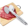 Utensili per pollame per carne 19,5 cm Gadget da cucina Martello multifunzione Due lati Inteneritori sciolti Bistecca portatile Maiale Lega di alluminio Goccia D Dhial