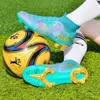 Schoenen nieuwste jurk sneakers fgtf voetbal mannen en vrouwen buiten gazon training niet -slip voetbal super duurzaam non -lip