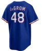 2023 Özel Şehir Bağlantı 48 Jacob DeGrom Jersey Corey Seager Marcus Semien Josh Smith Adolis Garcia Kole Calhoun Nolan Ryan Jon Gray Hamilton Solak Kadın Gençlik