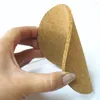 Bordslöpare 5st Dålig anti-halk Natural Tea Waasters Cork Mat Round Cup Pad Table Boary Dining Placemats Insolering Kuddar