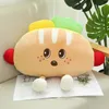 Peluche Cuscini Cuscini Cute Cartoon Peluche Hamburger Patatine fritte Coscia di pollo Giocattolo Farcito Cibo Popcorn Pizza Cuscino Cuscino Giocattoli per bambini Regalo di compleanno 230804