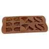Baking Moulds 14 Cavity Fashion Shoes Bag Fan Shaped Food Grade Sile Chocolate Mold Jelly Candy Cake Mod Drop Delivery Home Garden Kit Dhj7O