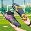 Dress Shoes 2023 Latest Sneakers FGTF Soccer Men's and Women's Outdoor Lawn Training Nonslip Football Super Durable 230804