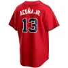 Custom City Connect Jersey 13 Ronald Acuna Jr.