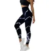 Nahtlose Tie Dye Leggings Frauen Sexy Fitness Gym Legging Push-Up Hohe Taille Sport Hosen