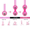 EggsBullets 3PCS Silicone Kegel Balls Exercice Serrage Masseur Pelvien Ben Wa Anal Vaginal Sex Toys Pour Femmes 230804