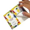 Adesivi adesivi Barattolo in PVC autoadesivo Personalizza etichetta impermeabile Stampa a colori Involucro personalizzato Design gratuito 230804