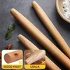 ローリングピンペストリーボードWalfos 40cm French Pin Dough Roller for Pizza麺パイとクッキービーチ木製ツール230804