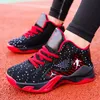 Boys Children Shoes Dress Brand High Quality Leather Basketball Nonslip Kids Sneakers Sport Child Girl Basket Trainers A 9348