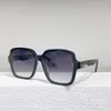 2024 Neuer hochwertiger neuer Luxusdesigner neuer Online -Promi Tiktok gleiche Stil Ins Sonnenbrille Mode und vielseitige Sonnenbrille CH6375