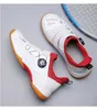 2023 New Badminton Shoes Breathable Anti Slip Sneakers Womens Mens Tennis Shoes Retro Youth Training Sneakers Black Blue Red