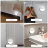 Luzes noturnas Lâmpada de indução de corpo humano inteligente Led Sensor de movimento Luz Uso de bateria seca Sem fio Cozinha Quarto Armário