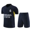 23 24 Costume d'entraînement du Real Madrid Finals Jersey de football Hommes Enfants Manches courtes Camavinga Chandal Futbol Camiseta Chemise 23/24 Vini Jr Survetement Sweat-shirt Uniformes