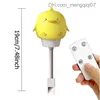 مصابيح ظلال LED Chlidren USB Light Light Cartoon Cartoon Night Lamp Bear Bear Remote for Baby Kid Bedroom Decor